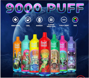 Rick and Morty  Vape Puff Disposable Vapes | Bold Flavors & Pop Culture