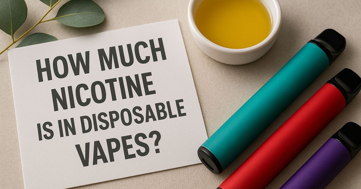 How Much Nicotine Is in Disposable Vapes