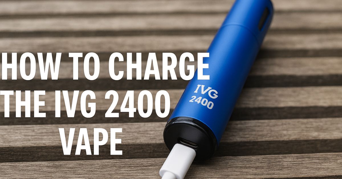 How to Charge IVG 2400 Vape