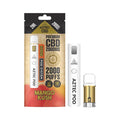 Aztec CBD vape pod packaging with product on a white background