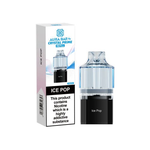 Crystal Prime Aura bar 10k Replacement Pods & Refill