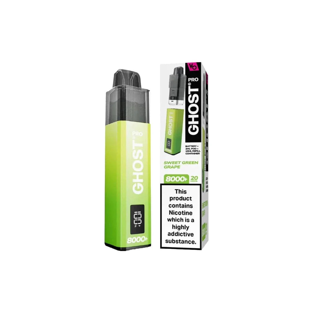 Vape Bars Ghost Pro 8000 puffs Prefilled Pod Kit