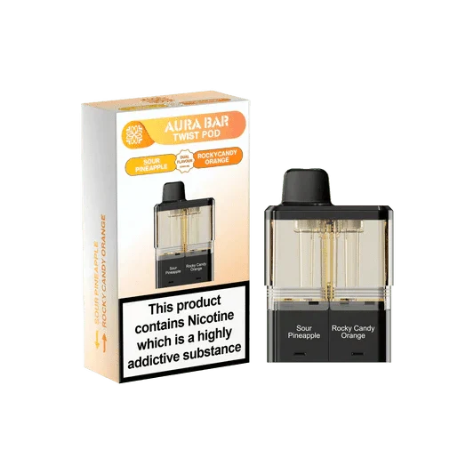 Aura Bar Twist 40k Pods & Refill Containers