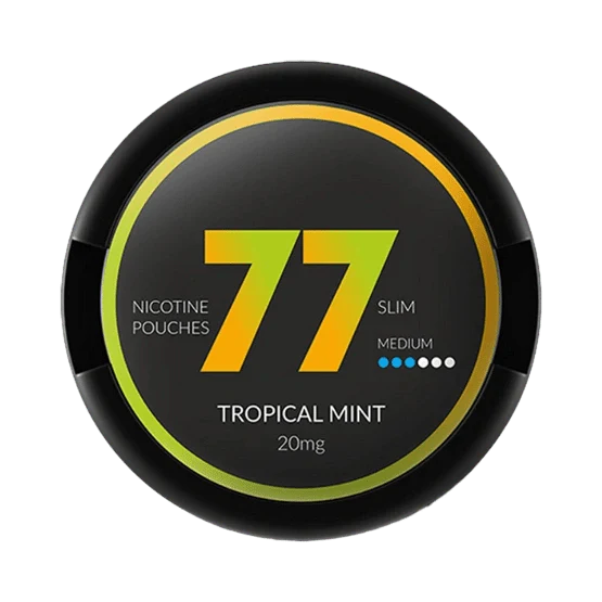 77 Nicotine Pouches Slim Medium 20mg (SNUS)