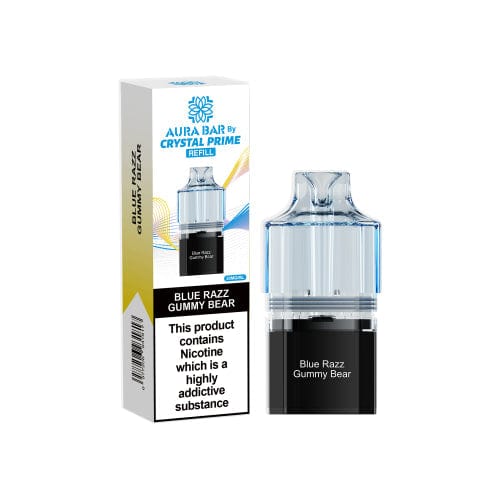 Crystal Prime Aura bar 10k Replacement Pods & Refill