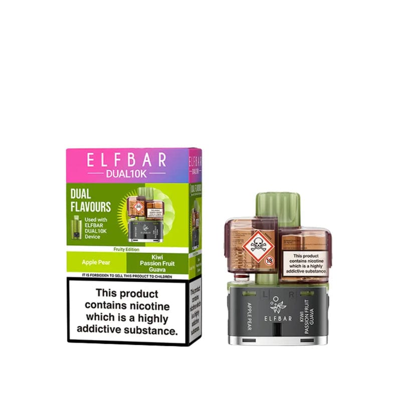 ElfBar Dual 10k Replacement Pods with Refill Container