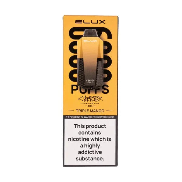 Elux Cyberover 6000 Puffs Disposable Vape Kit – Box of 10 (UK Edition)