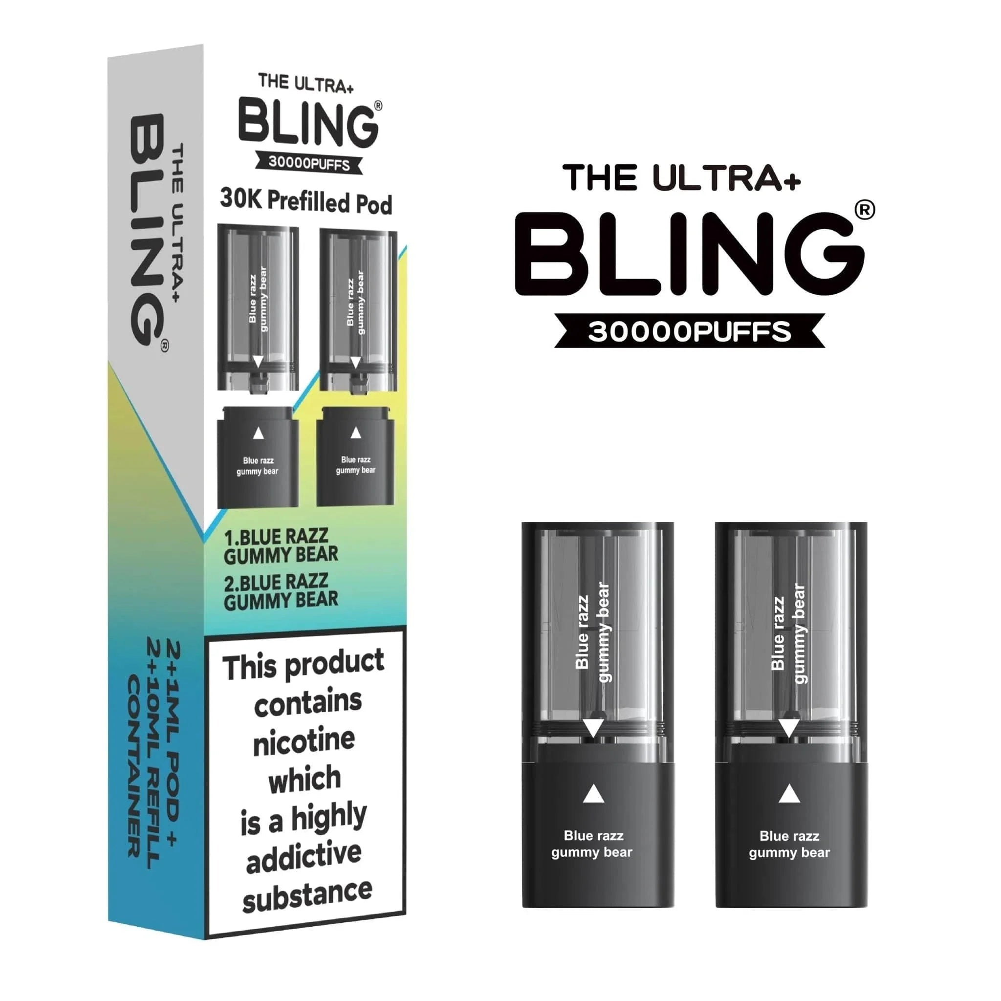 Bling Ultra Plus 30K Replacement Prefilled Pods 