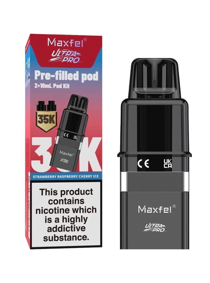 Maxfel Ultra Pro 35K Pods with Refill Container - New 2025