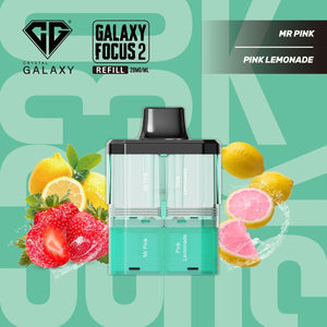 Crystal Galaxy Focus 2 30K Puffs Refill Pods - New 2025