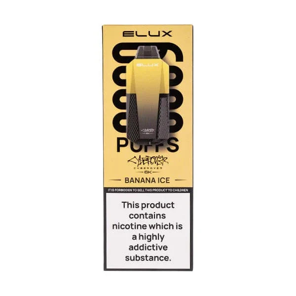 Elux Cyberover 6000 Puffs Disposable Vape Kit – Box of 10 (UK Edition)