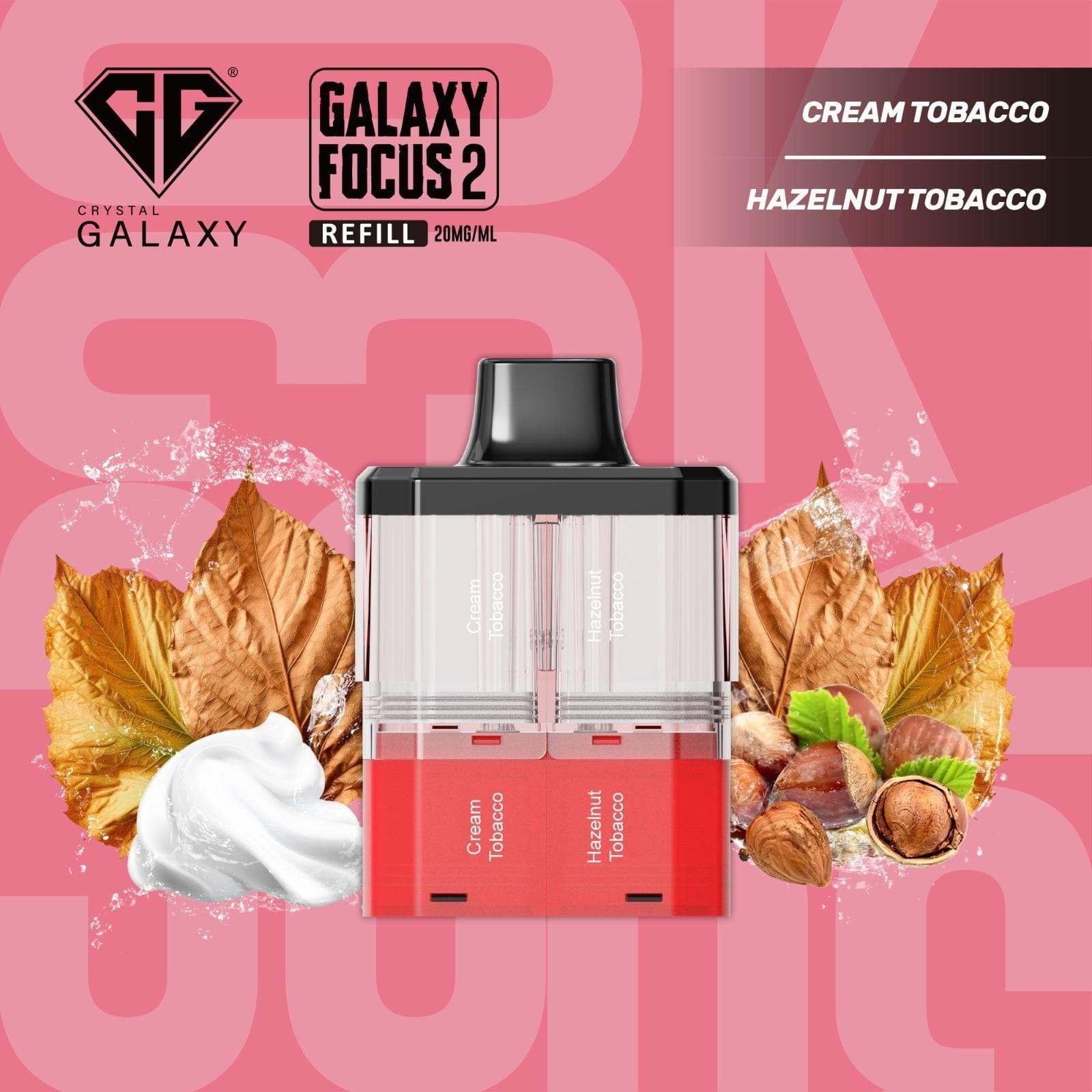 Crystal Galaxy Focus 2 30K Puffs Refill Pods - New 2025