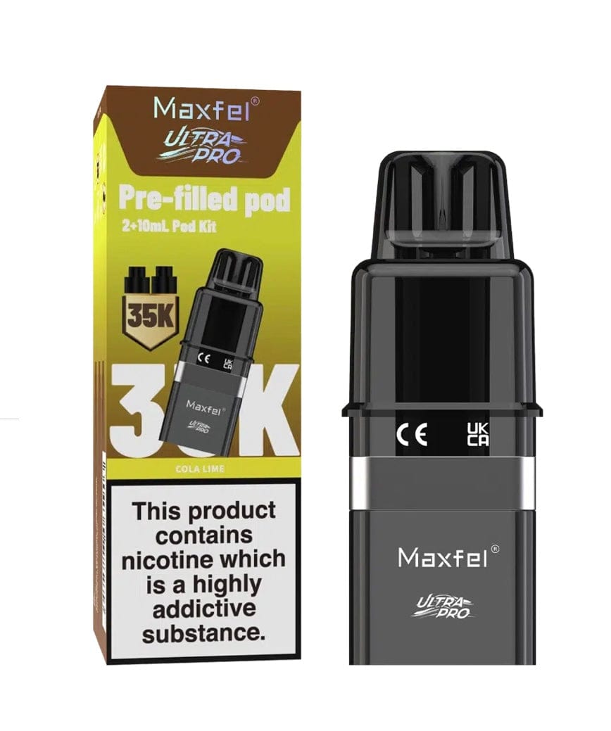 Maxfel Ultra Pro 35K Pods with Refill Container - New 2025