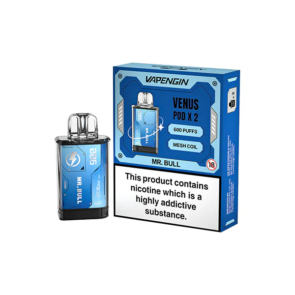 Vapengin Venus Pods Prefilled 1200 Puffs 20mg