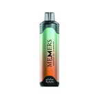 Gradient-colored vape device with 'MEMERS' branding on a white background