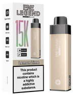 E-Nu Legend vape device and packaging with lemon lime flavor on a white background