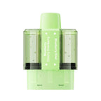 Green vape device with 'Blueberry Cherry Kiwi' text on a white background