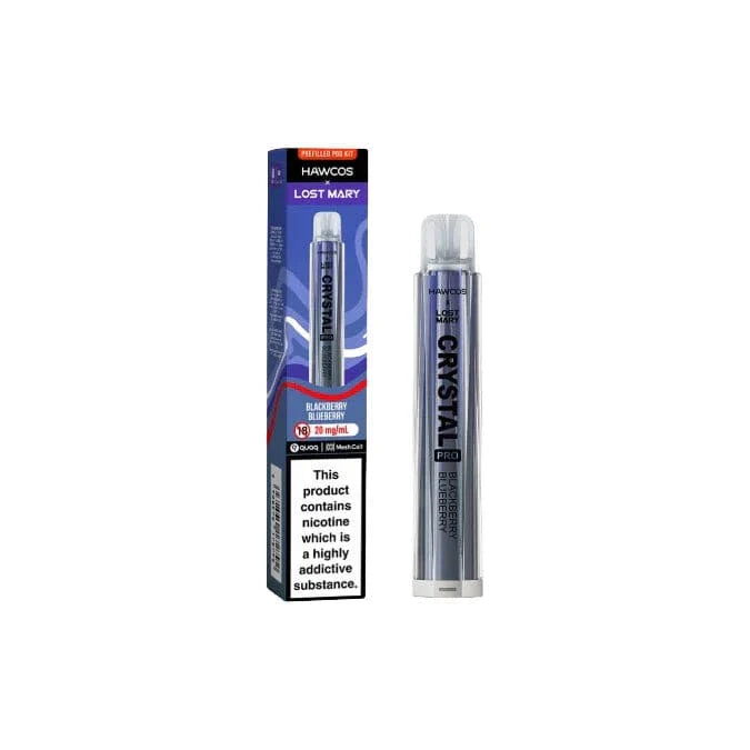 Hawcos x Lost Mary Crystal Pro Prefilled Pod Kit | 20mg Nic Salt & QUAQ Mesh