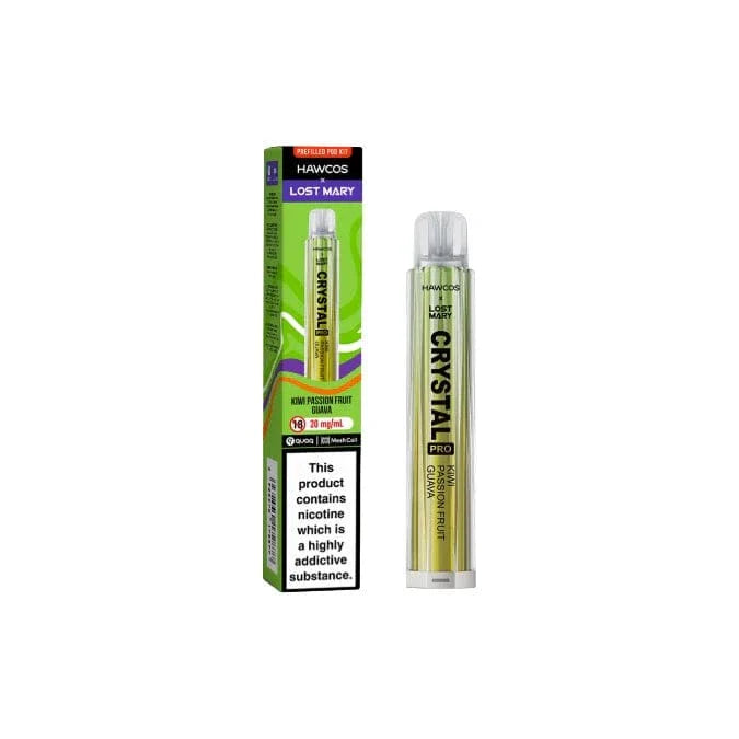 Hawcos x Lost Mary Crystal Pro Prefilled Pod Kit | 20mg Nic Salt & QUAQ Mesh