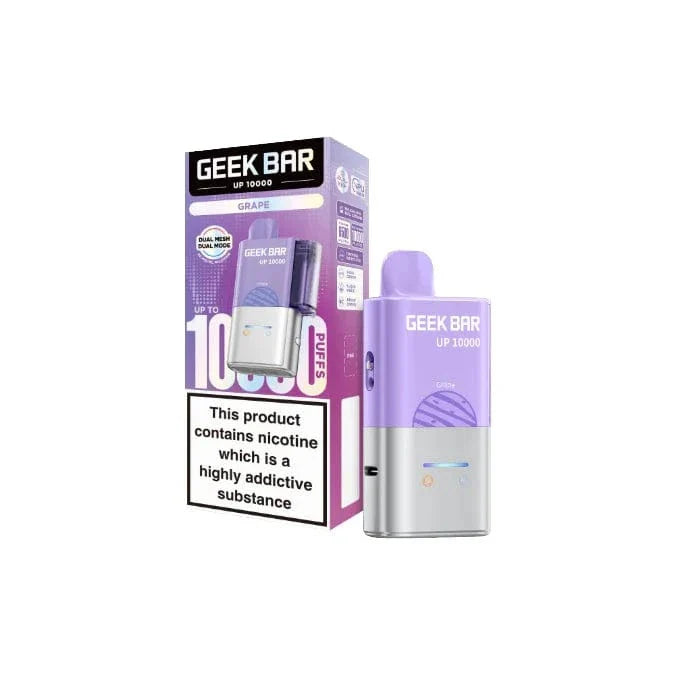 Geek Bar UP 10000 Prefilled Pod Vape Kit | Dual Mode 10K Puffs | 20mg Nic Salt