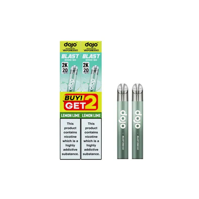 Vaporesso Dojo Blast 2000 Go Prefilled Pod Kit Bundle | 20mg Nic Salt