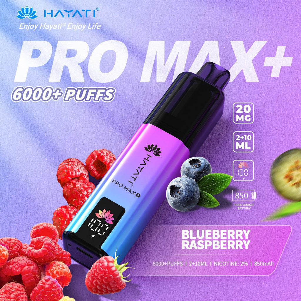 Hayati Pro Max Plus 6000 Puffs Prefilled Pod Kit