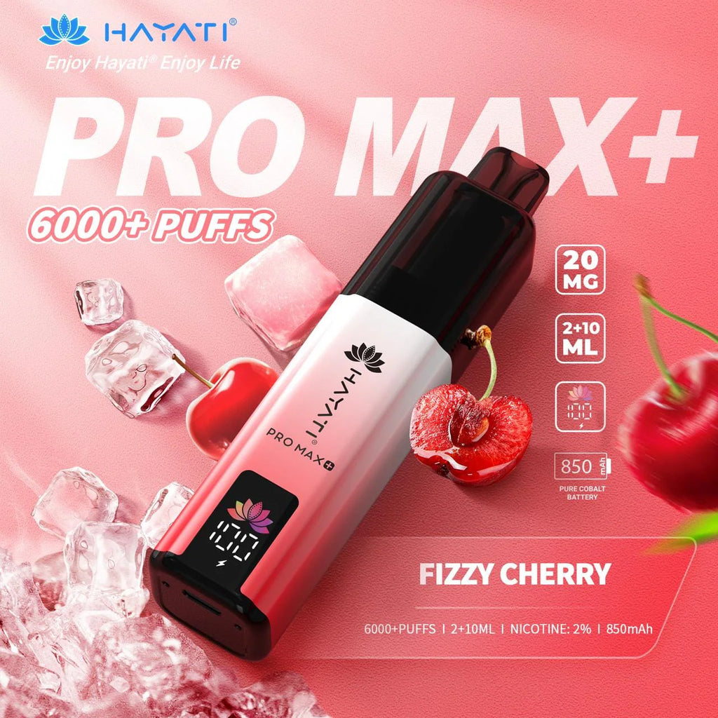 Hayati Pro Max Plus 6000 Puffs Prefilled Pod Kit | TPD Ban-Proof 2025 | 20mg Nic Salt