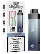 EVE Legend vape device and packaging on a white background