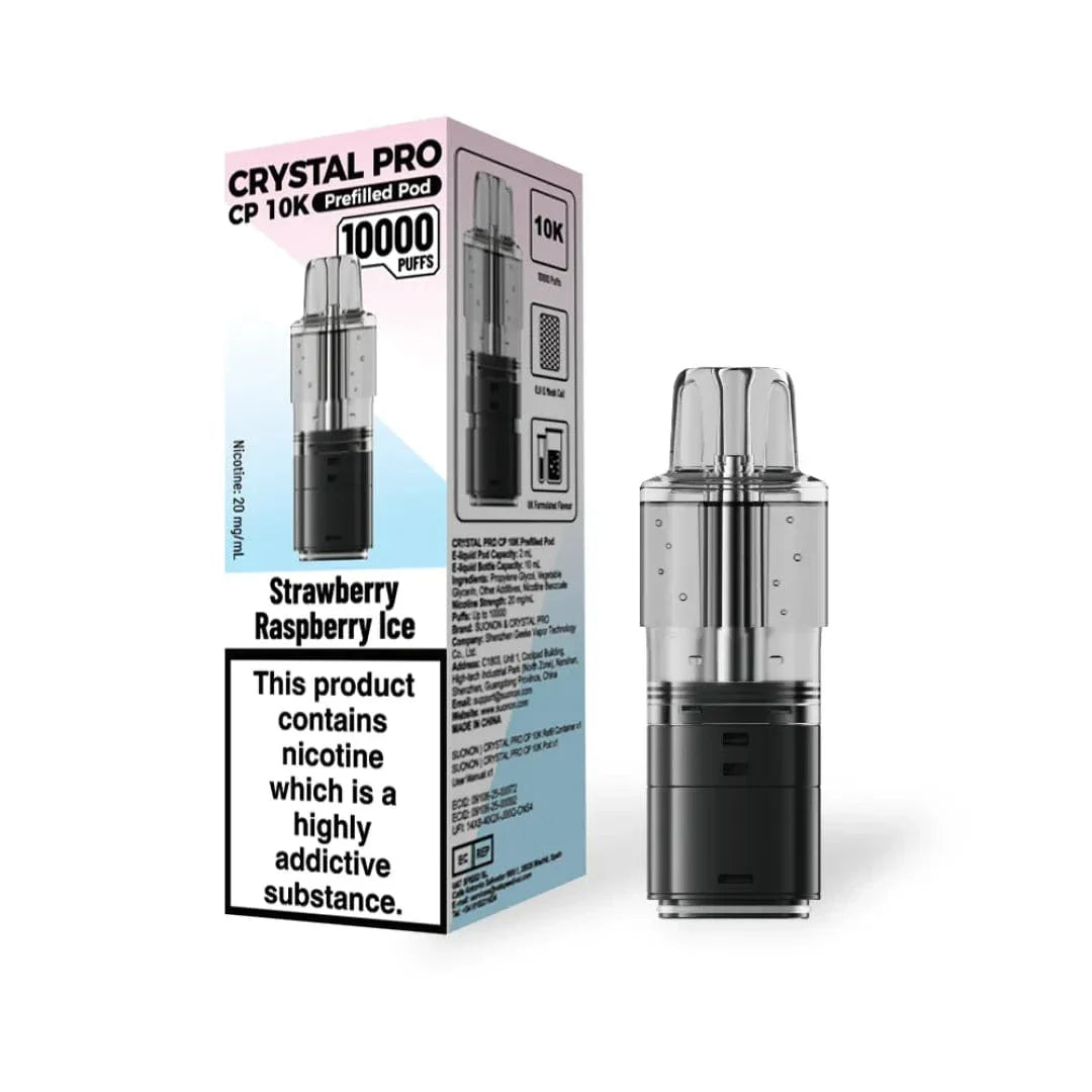 Crystal Pro CP 10K Replacement Prefilled Pods & Refill Container