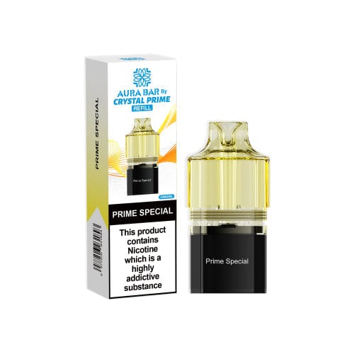 Crystal Prime Aura bar 10k Replacement Pods & Refill
