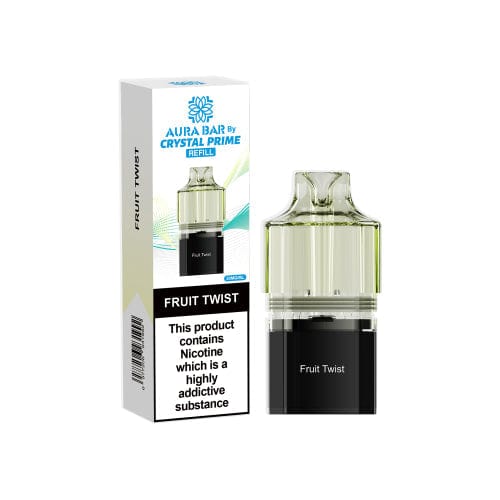 Crystal Prime Aura bar 10k Replacement Pods & Refill
