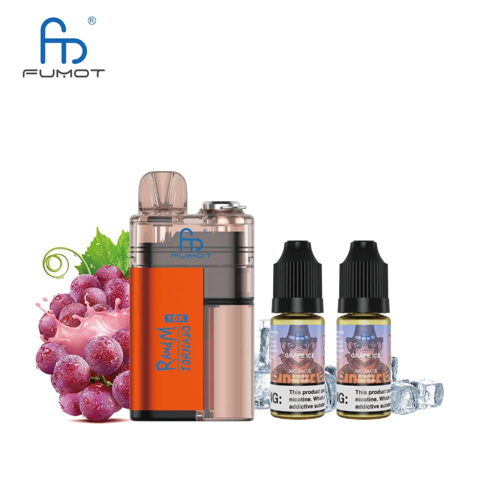 Fumot RandM Tornado 18000 Puffs Disposable Vape