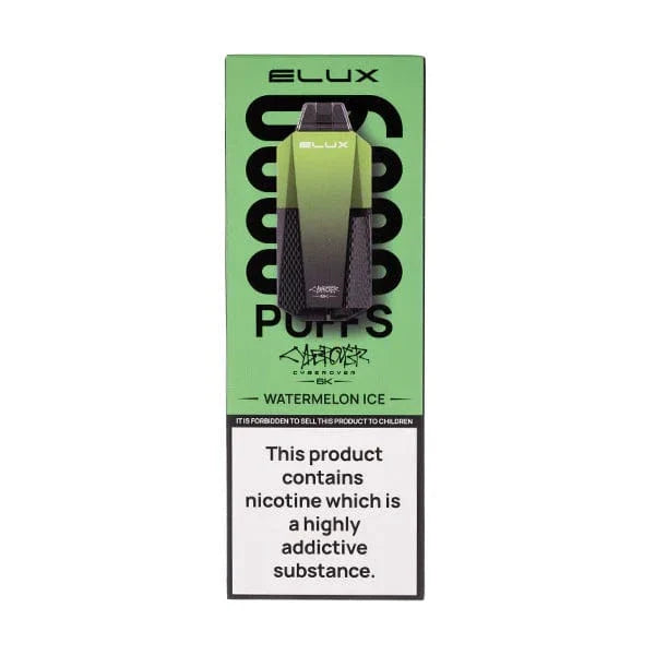 Elux Cyberover 6000 Puffs Disposable Vape Kit – Box of 10 (UK Edition)
