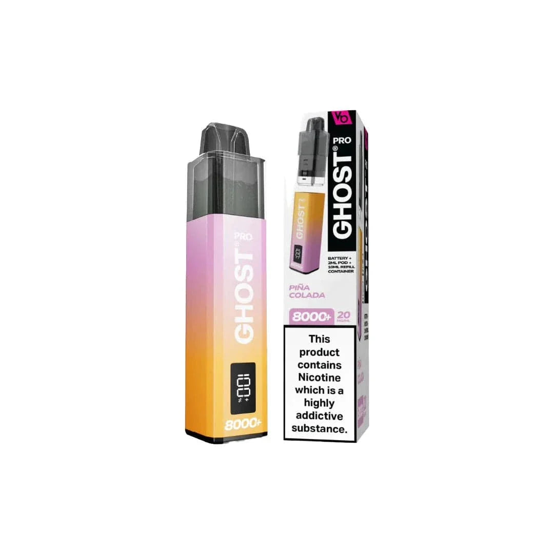 Vape Bars Ghost Pro 8000 puffs Prefilled Pod Kit