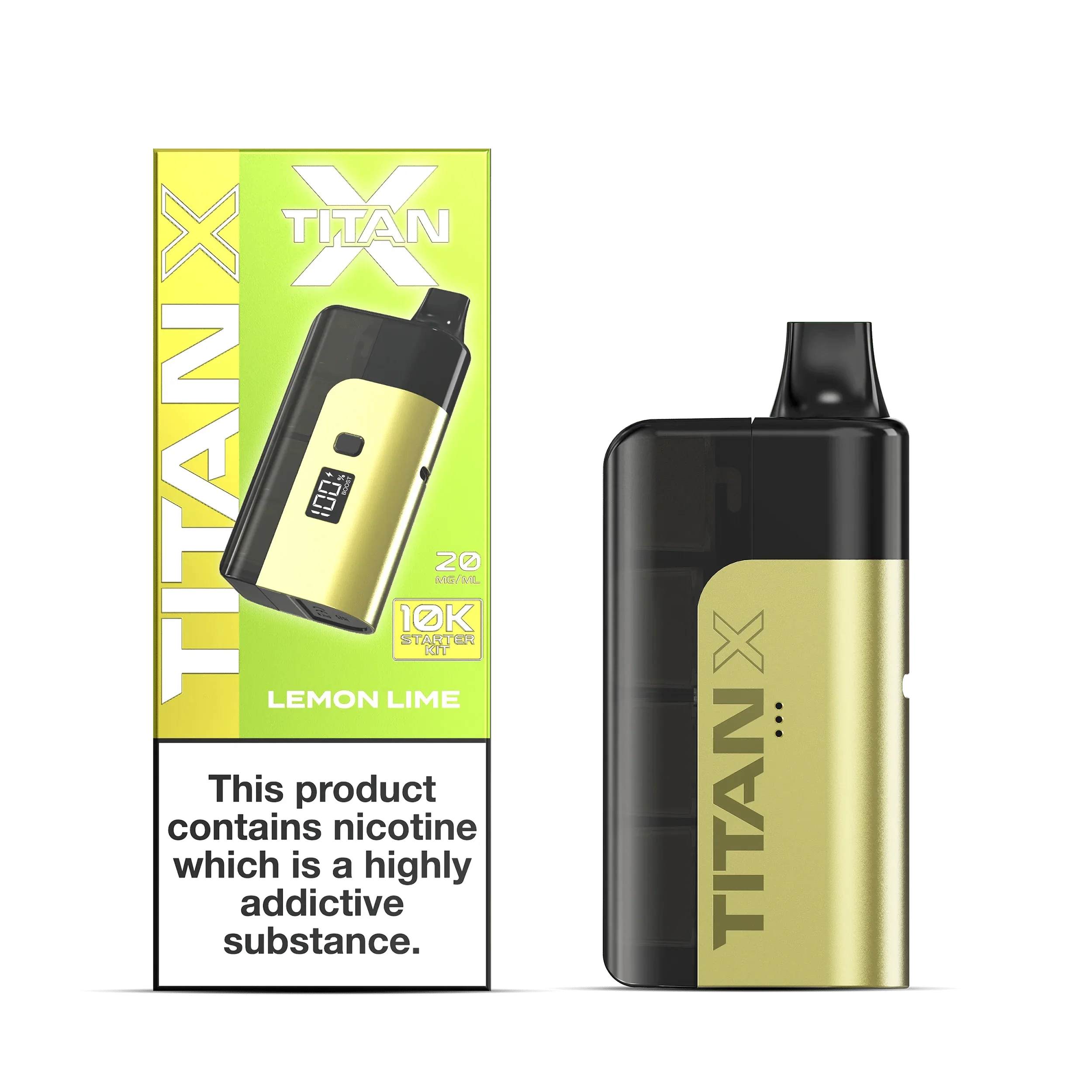 Titan X 10K Prefilled Pod Vape Kit