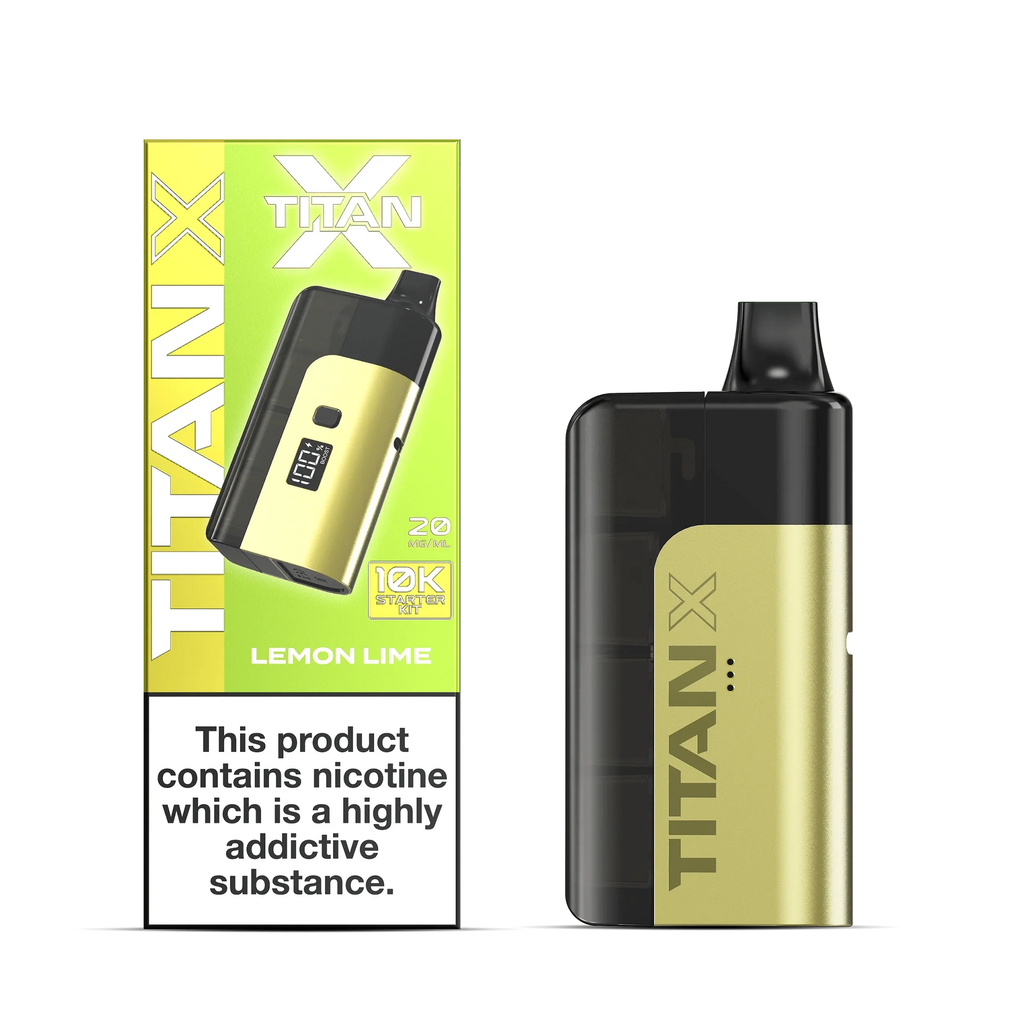 Titan X 10K Prefilled Pod Vape Kit