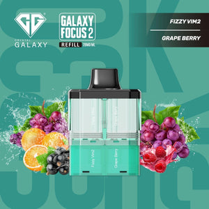 Crystal Galaxy Focus 2 30K Puffs Refill Pods - New 2025