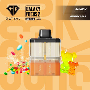 Crystal Galaxy Focus 2 30K Puffs Refill Pods - New 2025