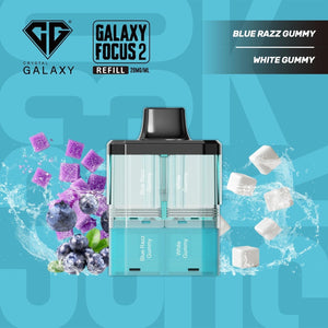 Crystal Galaxy Focus 2 30K Puffs Refill Pods - New 2025