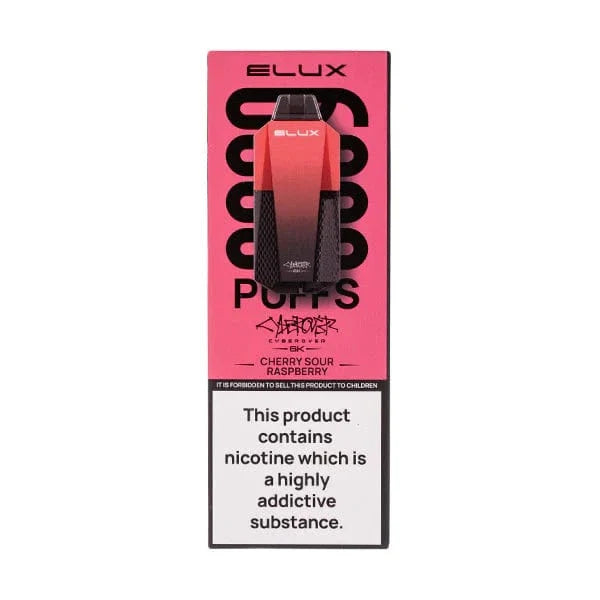 Elux Cyberover 6000 Puffs Disposable Vape Kit – Box of 10 (UK Edition)