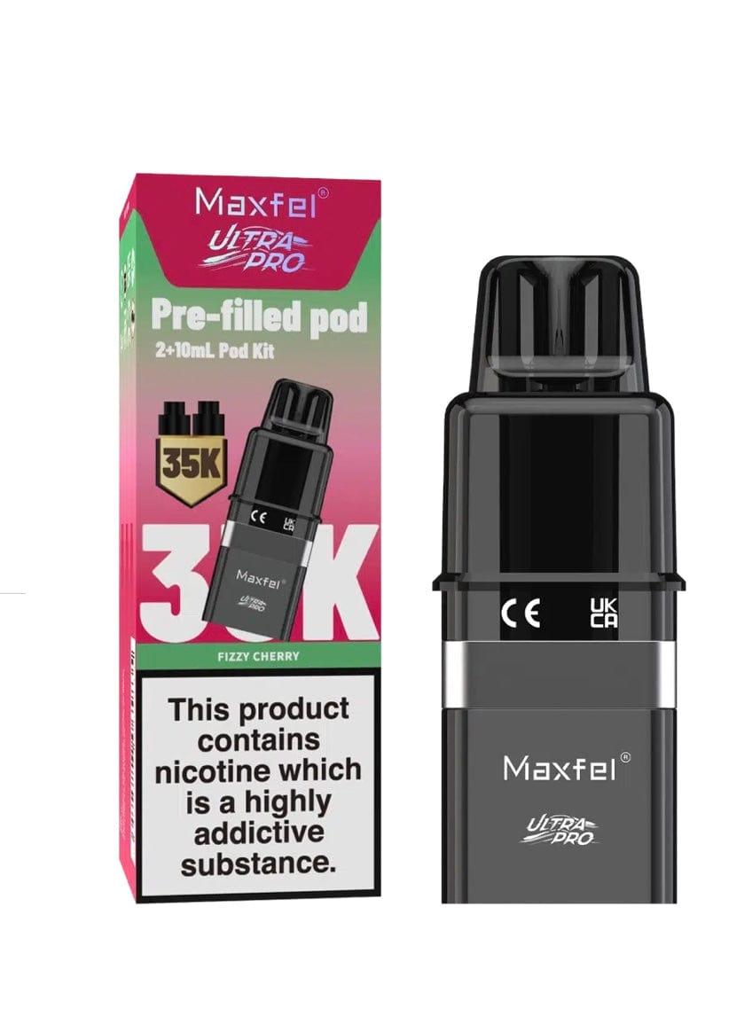 Maxfel Ultra Pro 35K Pods with Refill Container - New 2025
