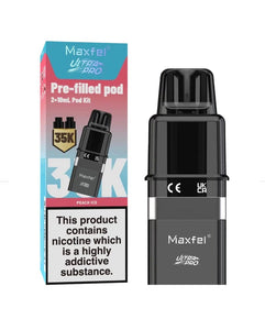 Maxfel Ultra Pro 35K Pods with Refill Container - New 2025