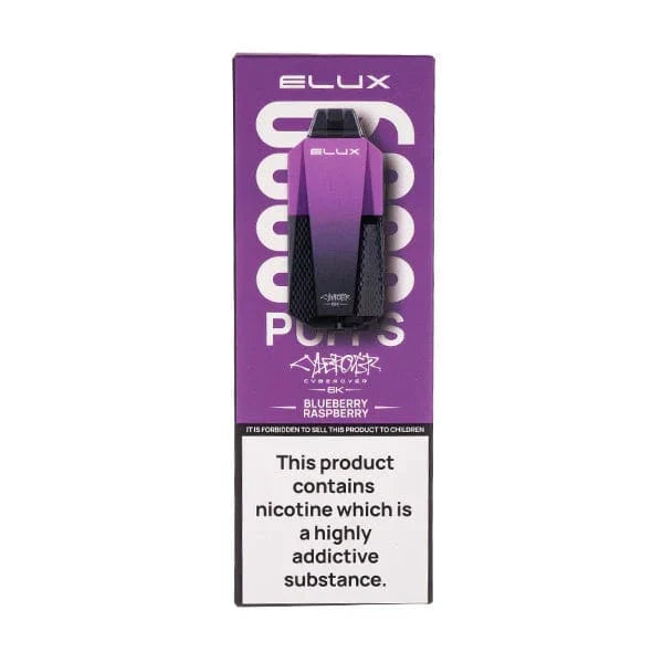 Elux Cyberover 6000 Puffs Disposable Vape Kit – Box of 10 (UK Edition)