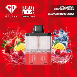 Crystal Galaxy Focus 2 30K Puffs Refill Pods - New 2025