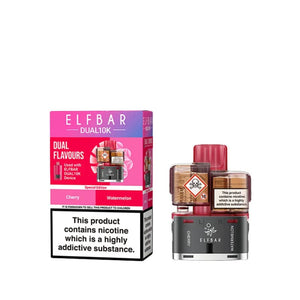 ElfBar Dual 10k Replacement Pods with Refill Container