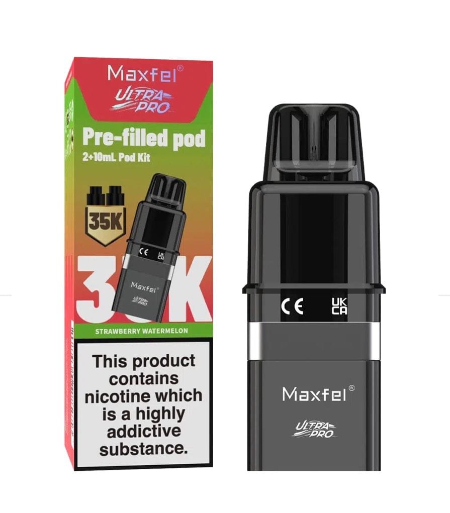 Maxfel Ultra Pro 35K Pods with Refill Container - New 2025