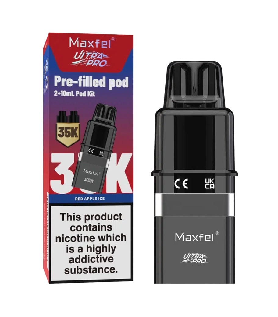 Maxfel Ultra Pro 35K Pods with Refill Container - New 2025