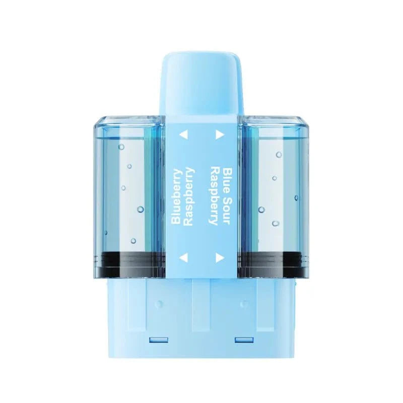 Blue USB drive with 'Blueberry' branding on a white background