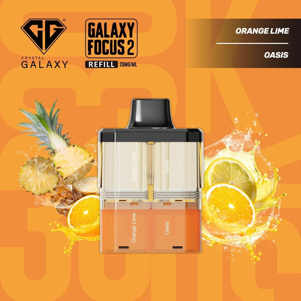 Crystal Galaxy Focus 2 30K Puffs Refill Pods