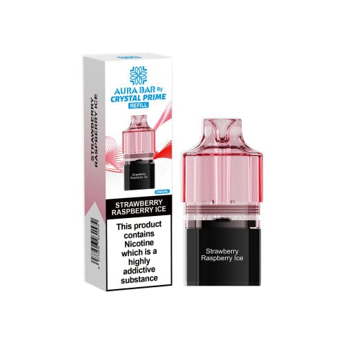 Crystal Prime Aura bar 10k Replacement Pods & Refill